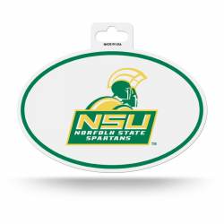 Norfolk State University Spartans - Full Color Oval Sticker