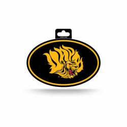 University Of Arkansas-Pine Bluff Golden Lions - Full Color Oval Sticker