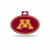 University Of Minnesota Golden Gophers - Full Color Oval Sticker