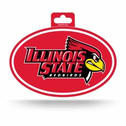 Illinois State University Redbirds - Full Color Oval Sticker