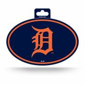 Detroit Tigers - Full Color Oval Sticker