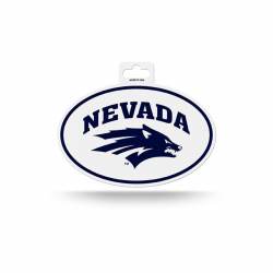 University of Nevada-Reno Wolfpack - Full Color Oval Sticker