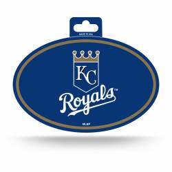 Kansas City Royals - Full Color Oval Sticker