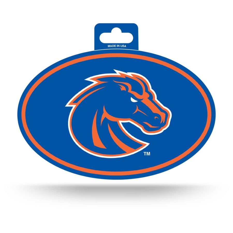 Boise State University Broncos - Full Color Oval Sticker at Sticker Shoppe