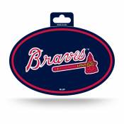 Atlanta Braves - Full Color Oval Sticker