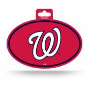 Washington Nationals - Full Color Oval Sticker