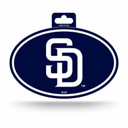 San Diego Padres 2015-2019 Logo - Full Color Oval Sticker