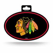 Chicago Blackhawks - Full Color Oval Sticker