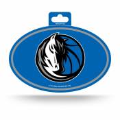 Dallas Mavericks - Full Color Oval Sticker