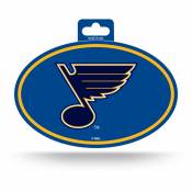 St. Louis Blues - Full Color Oval Sticker