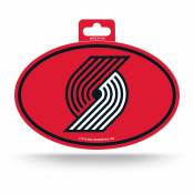 Portland Trail Blazers - Full Color Oval Sticker