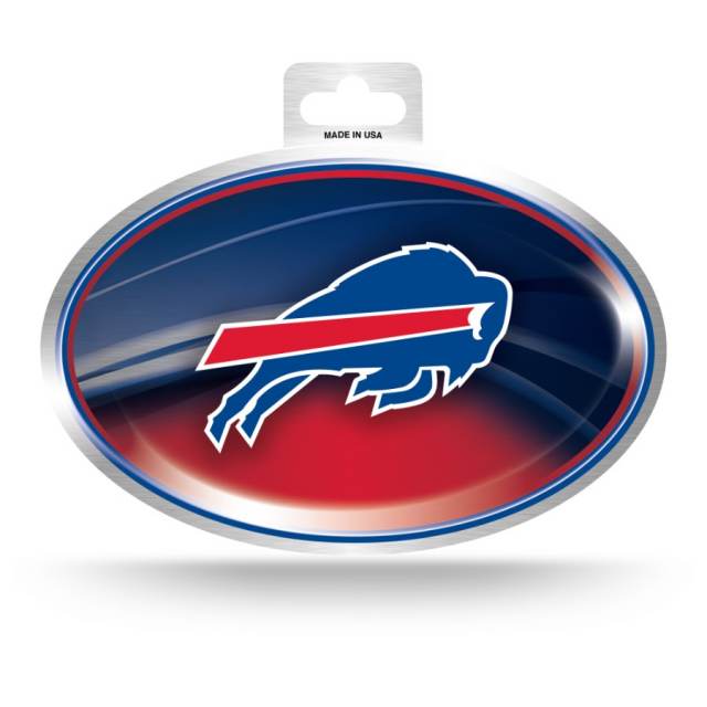 Metallic Buffalo Bills Sticker