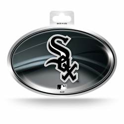 Chicago White Sox - Metallic Oval Sticker