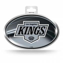 Los Angeles Kings 2024 Bowtie Logo - Metallic Oval Sticker