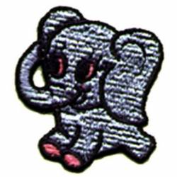 Elephant - Embroidered Iron-On Patch