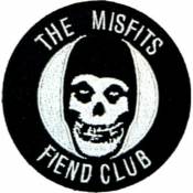 The Misfits Fiend Club - Embroidered Iron-On Patch