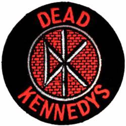 Dead Kennedys Logo - Embroidered Iron-On Patch