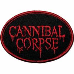 Cannibal Corpse Logo - Embroidered Iron-On Patch