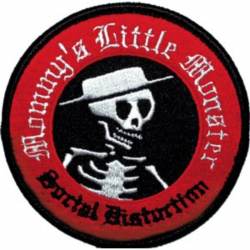Social Distortion Little Monster - Embroidered Iron-On Patch