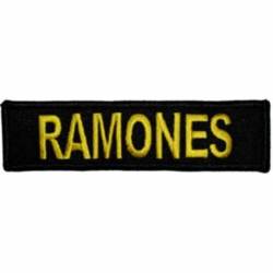 The Ramones Logo - Embroidered Iron-On Patch