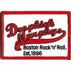 Dropkick Murphys Baseball Logo - Embroidered Iron-On Patch