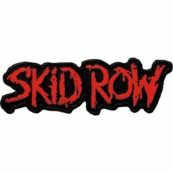 Skid Row Logo - Embroidered Iron-On Patch