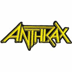 Anthrax Logo - Embroidered Iron-On Patch