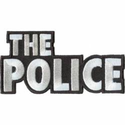 The Police Logo - Embroidered Iron-On Patch