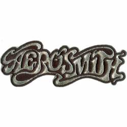 Aerosmith Chrome Logo - Embroidered Iron-On Patch