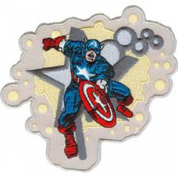 Captain America Star - Embroidered Patch