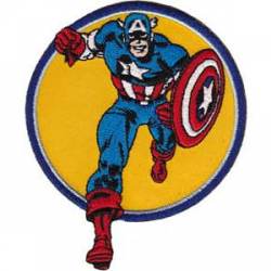 Captain America Run - Embroidered Patch