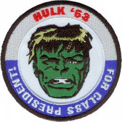 The Incredible Hulk For President - Embroidered Patch