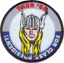 Thor For President - Embroidered Patch