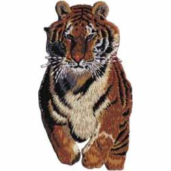 Running Tiger - Embroidered Iron-On Patch