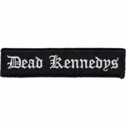 Dead Kennedys Old English Logo - Embroidered Iron-On Patch