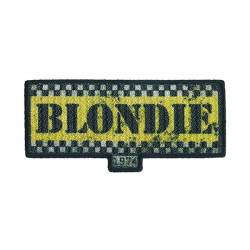 Blondie Taxi Logo - Embroidered Iron-On Patch