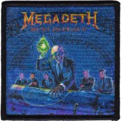 Megadeth Rust In Peace - Embroidered Iron-On Patch