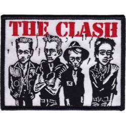 The Clash Caricature - Embroidered Iron-On Patch