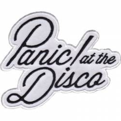 Panic At The Disco Logo - Embroidered Iron-On Patch