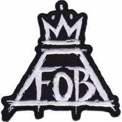 Fall Out Boy Crown - Embroidered Iron-On Patch