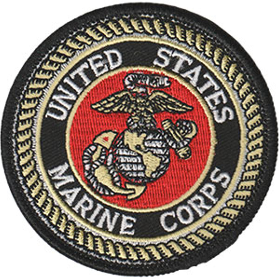 United States Marine Corps Seal - Embroidered Iron-On Patch at Sticker ...