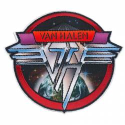 Van Halen Space Logo - Embroidered Iron-On Patch