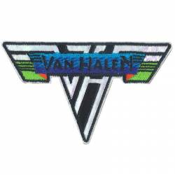 Van Halen Metal Logo Chrome - Embroidered Iron-On Patch