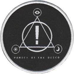 Panic At The Disco Logo - Embroidered Iron-On Patch