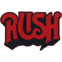 Rush Logo - Embroidered Iron-On Patch