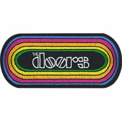 The Doors KMET Logo - Embroidered Iron-On Patch