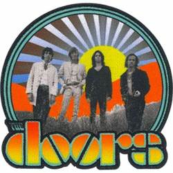 The Doors Waiting For The Sun - Embroidered Iron-On Patch