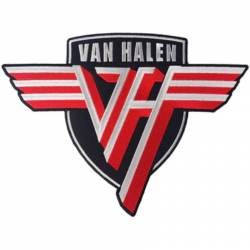 Van Halen Logo Large Oversized - Embroidered Iron-On Patch