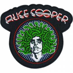 Alice Cooper Medusa - Embroidered Iron-On Patch