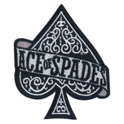 Motorhead Fancy Ace of Spades - Embroidered Iron-On Patch